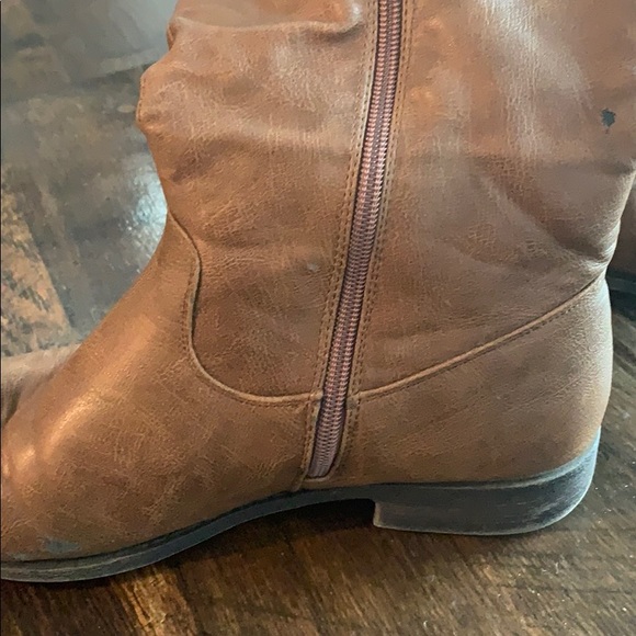 Tall Brown Boots - Picture 2 of 10